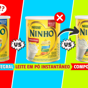 leite em pó x composto lácteo x leite em pó instantaneo